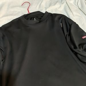 Men's Scottevest long sleeve shirt black size L